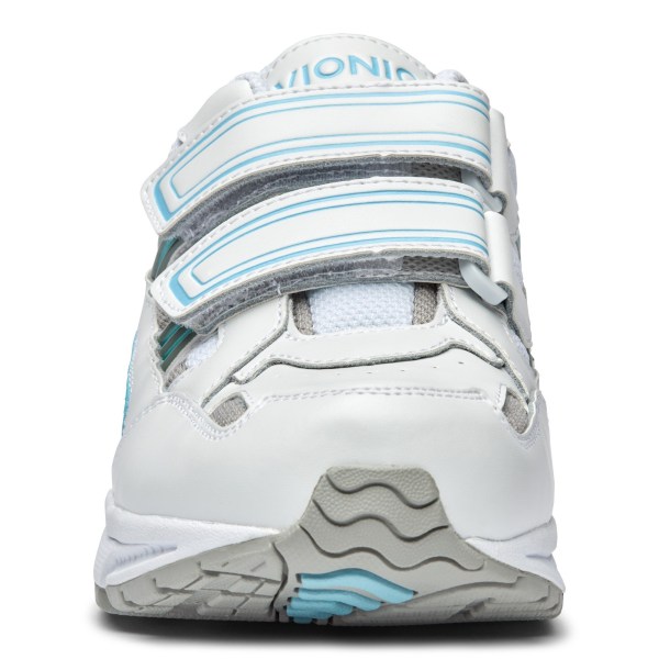 Vionic Trainers Ireland - Tabi Walker White Blue - Womens Shoes Discount | ATGUZ-6753